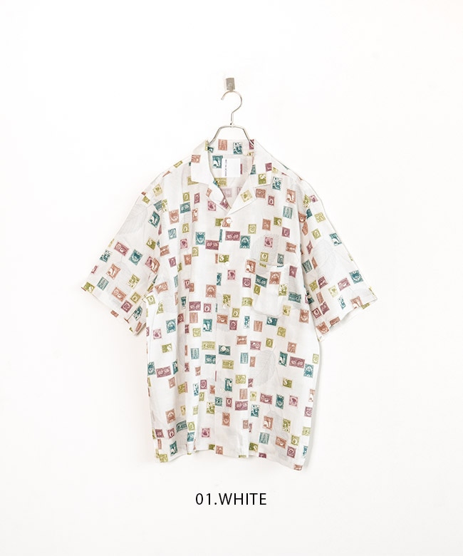 SALE 30%OFF】[4577]BRU NA BOINNE(ブルーナボイン) スタンプアロハ