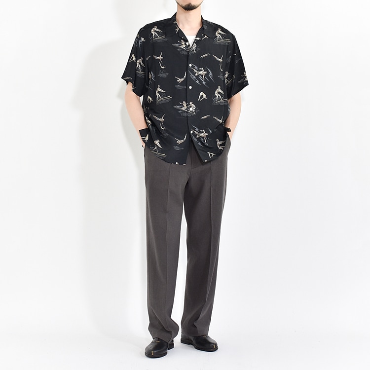 241OJ-SH06)OLD JOE(オールドジョー)ORIGINAL PRINTED OPEN COLLAR