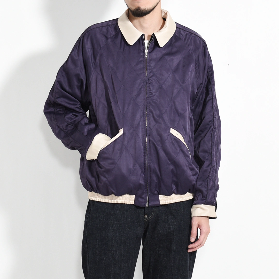 252OJ-JK12]OLD JOE(オールドジョー)Stunning Velvet Souvenir Jacket