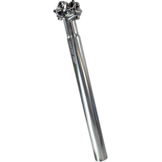 日東 S-92 30.9×350mm シルバー シートポスト | マウンテンバイク