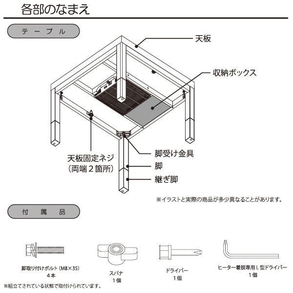 ユアサプライムス.com｜おひとり様こたつ なごみ [55×55cm] NGM-N55DLH