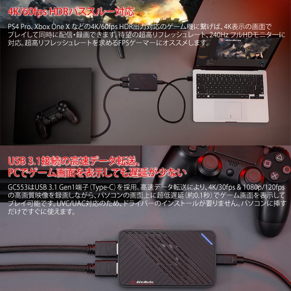 ユアサプライムス.com｜AVerMedia アバーメディア ゲームキャプチャー