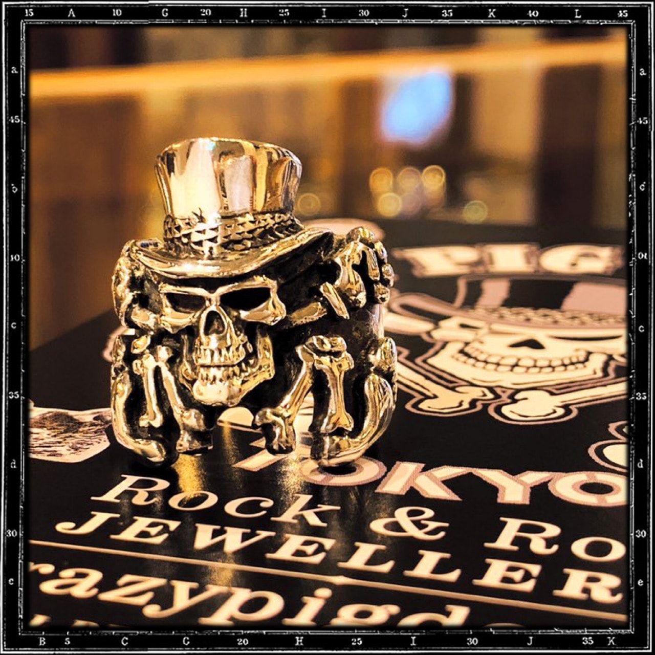 CRAZY PIG MASCOT SKULL RING | クレイジーピッグ公式オンラインストア