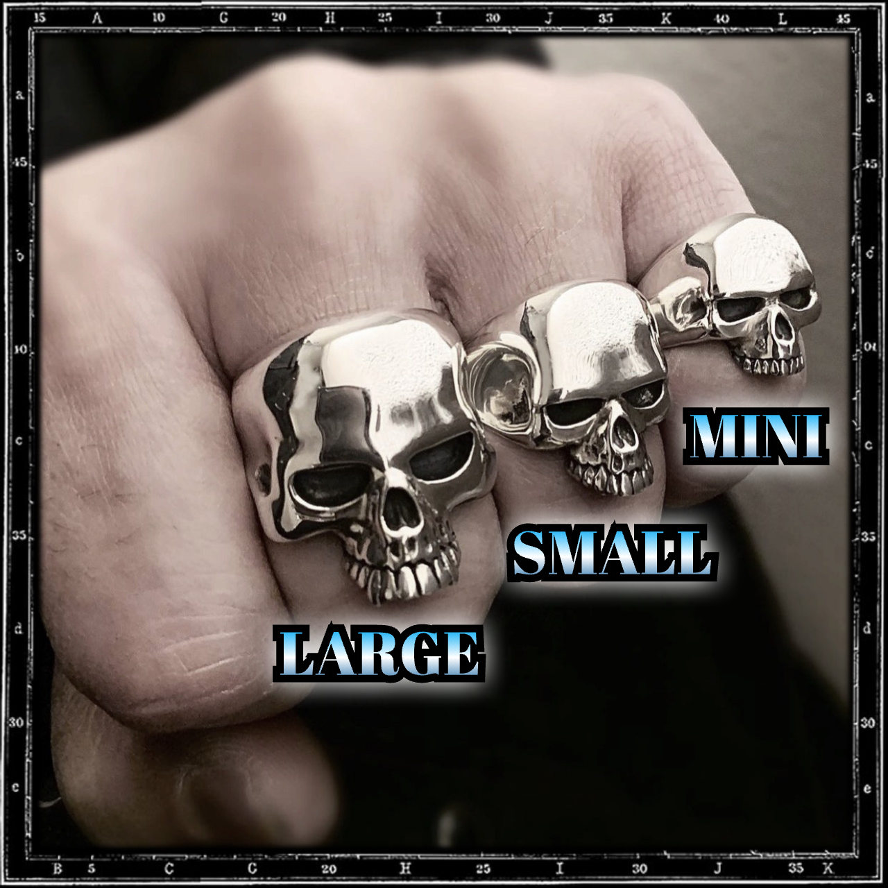 EVIL SKULL RING - MINI | クレイジーピッグ公式オンラインストア