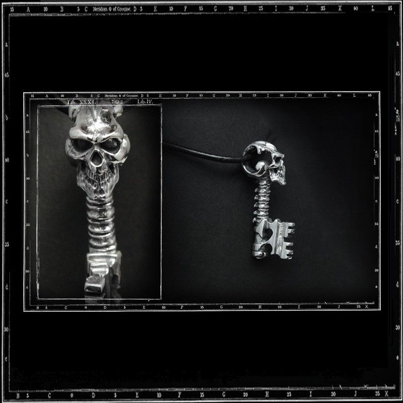 SKULL KEY PENDANT | クレイジーピッグ公式オンラインストア