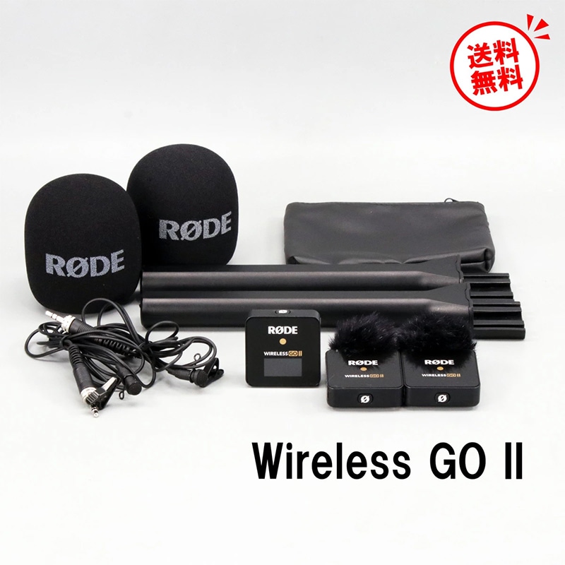 RODE Microphones ワイヤレスマイクシステム Wireless GO II 一ヶ月