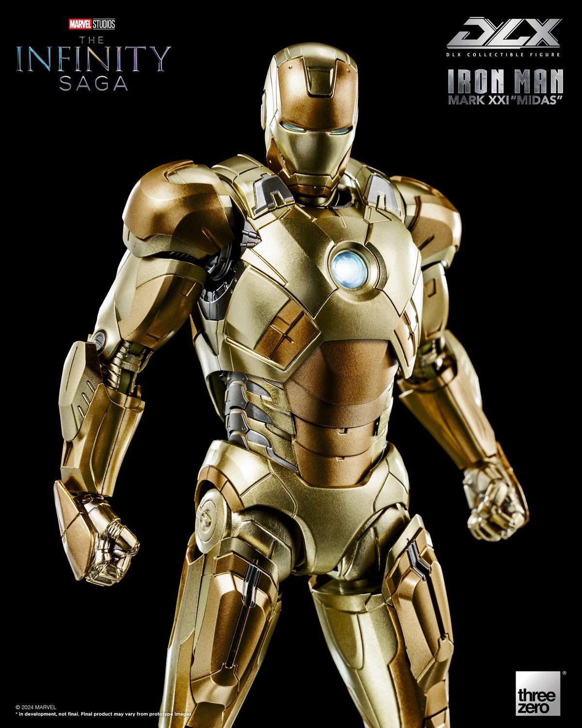 予約 threezero Marvel Studios: The Infinity Saga DLX アイアンマン