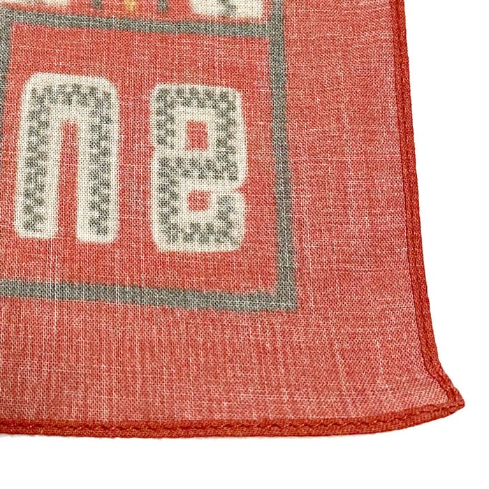 ラルフローレン ダブルアールエル NY RRLプリント コットン バンダナ