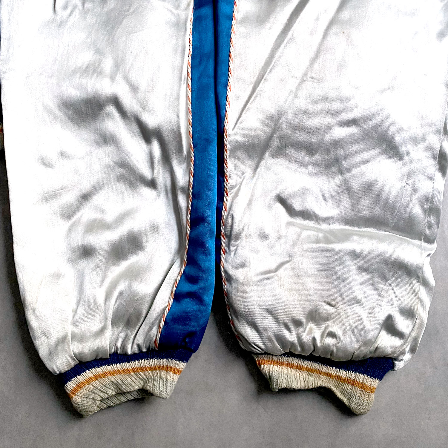 Vintage 50's Japanese Souvenir Reversible Eagle&Tiger Satin