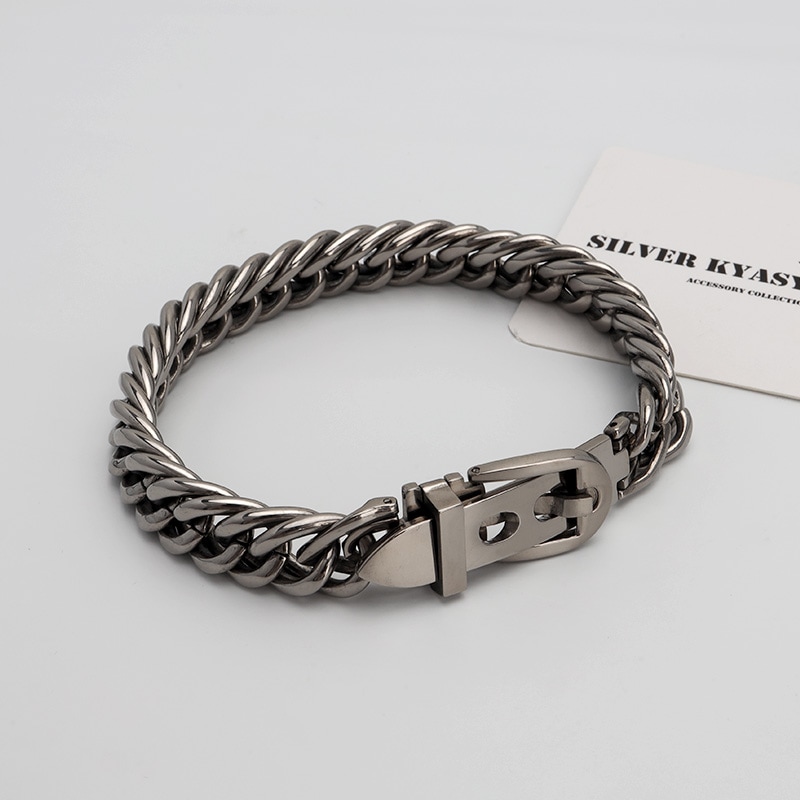 純チタン 喜平 ゲルマニウム ブレスレット [b654] | ブレスレット