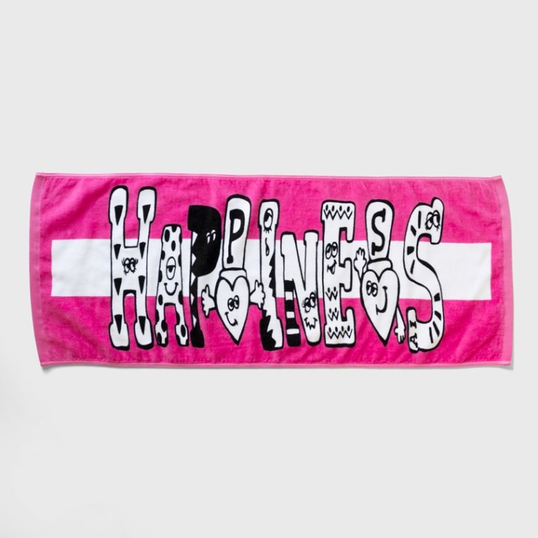ハピネスタオルピンク / happiness towel pink | タオル | AI