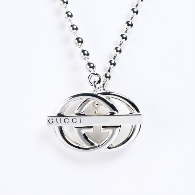 グッチ GUCCI ネックレス ジュエリー ペンダント ダブルG ボール
