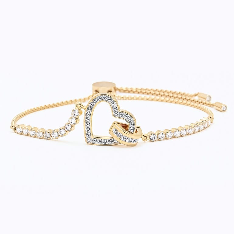 スワロフスキー SWAROVSKI ブレスレット Lovely ハート クリア