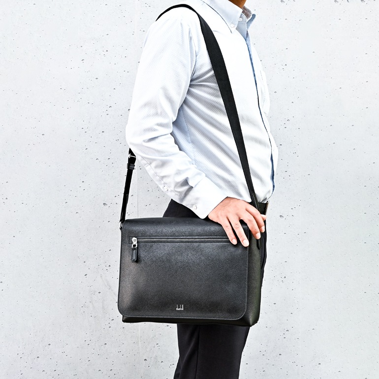ダンヒル dunhill クロスショルダー バッグ メンズ カドガン ラージ