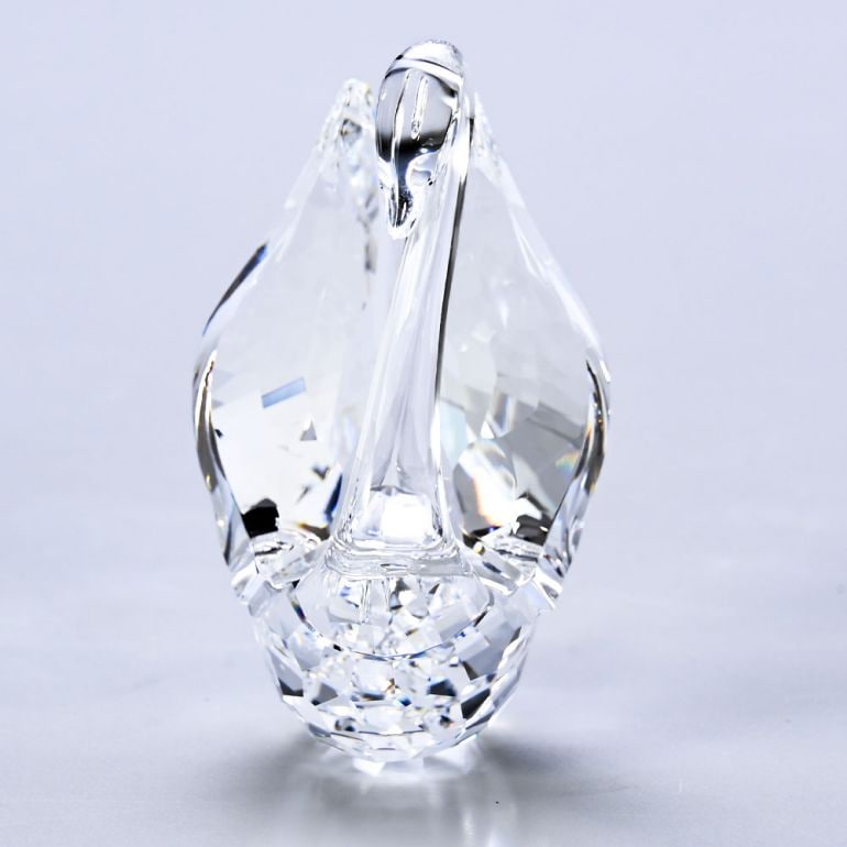 スワロフスキー SWAROVSKI オーナメント クリスタルフィギュア スワン