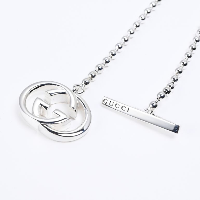 グッチ GUCCI ネックレス ジュエリー ペンダント ダブルG ボール