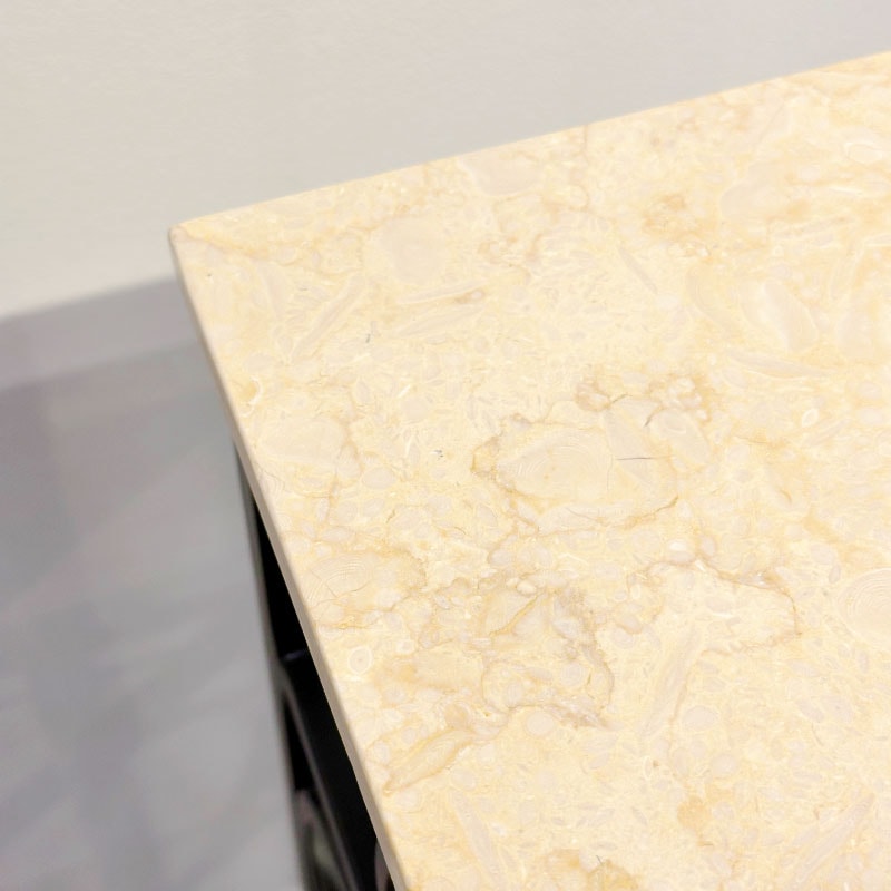 アイアン×大理石のスリッパラック / アンティーク調 6足収納 | 家具