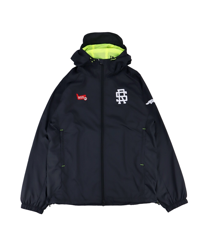 rough&swell ラフアンドスウェル RED IRON HOODIE ブルゾン ブラック