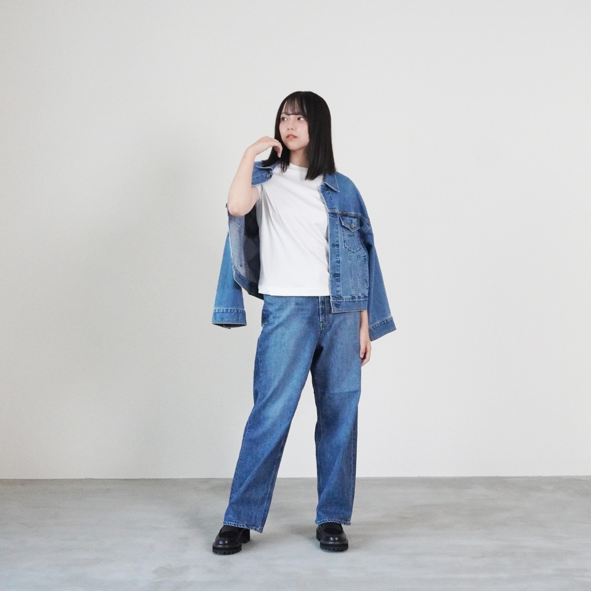 YANUK ヤヌーク】ルーズストレート JOAN | ANNE onlinestore - アンネ