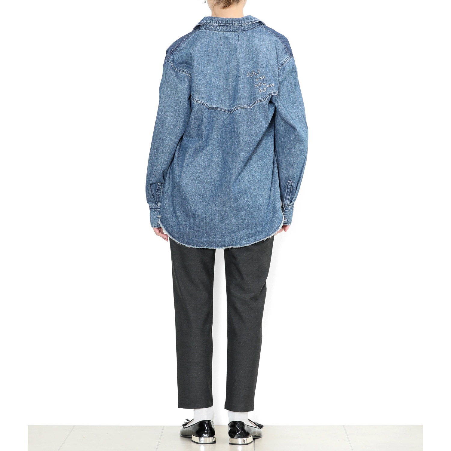 ラスト1/F】デニムウエスタンシャツ | ANTGAUGE OFFICIAL ONLINE SHOP
