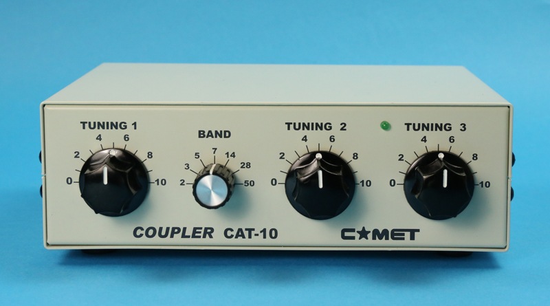 CAT-10A アンテナカプラー コメット 3.5MHz - 50MHz マニュアル式