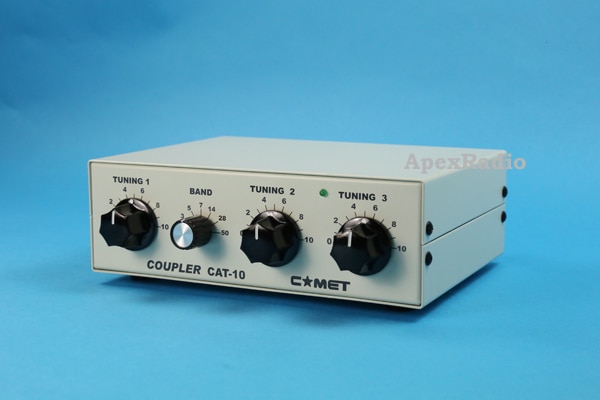 CAT-10A アンテナカプラー コメット 3.5MHz - 50MHz マニュアル式