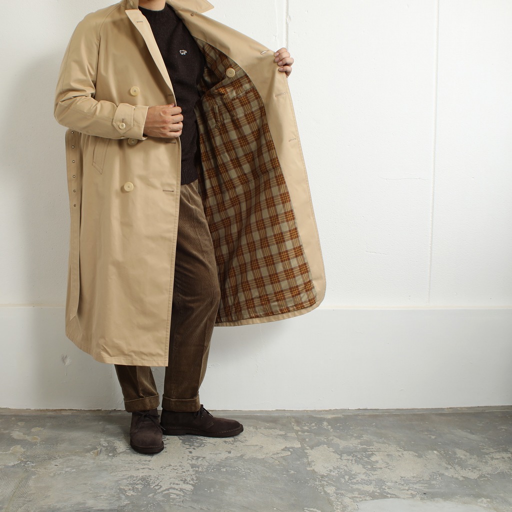 Scye /SCYE BASICS サイベーシックス ギザコットン 先染高密度 ギャバ