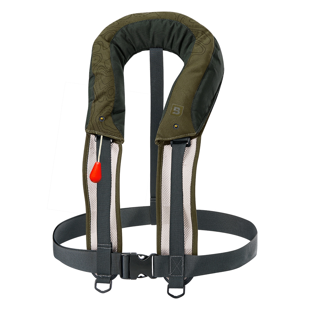 ライフジャケット 自動膨張式 肩掛けタイプ タイプA 桜マーク付 検定品