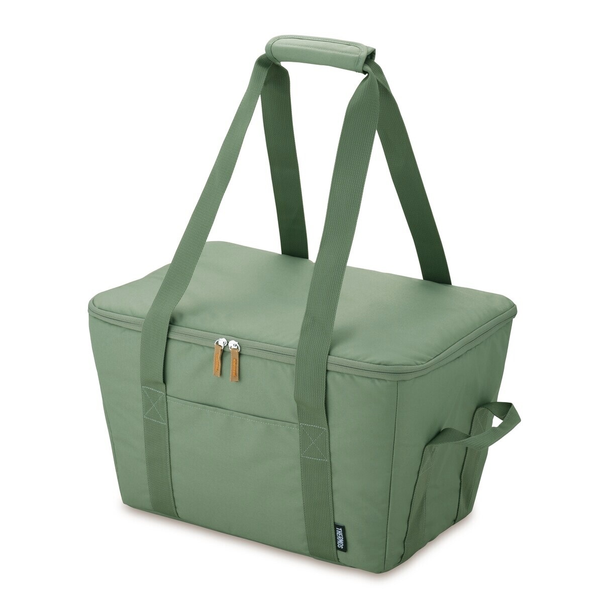 サーモス 保冷買い物カゴ用バッグ カーキ RFG-025-KKI | アウトドア