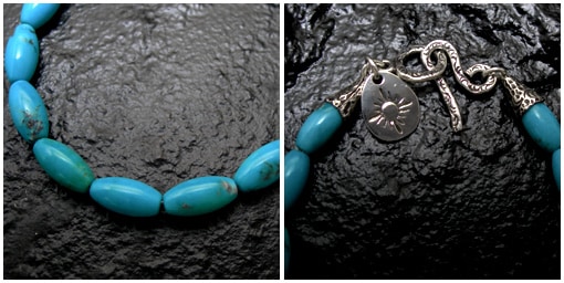 NO.63 樽型 ターコイズ ブレス(販売終了) | ブレスレット,ターコイズ