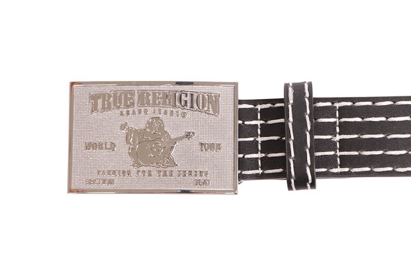 TRUE RELIGION BIG T STITCH BELT (TR301036:BLACK) | Brand,S-Z,TRUE