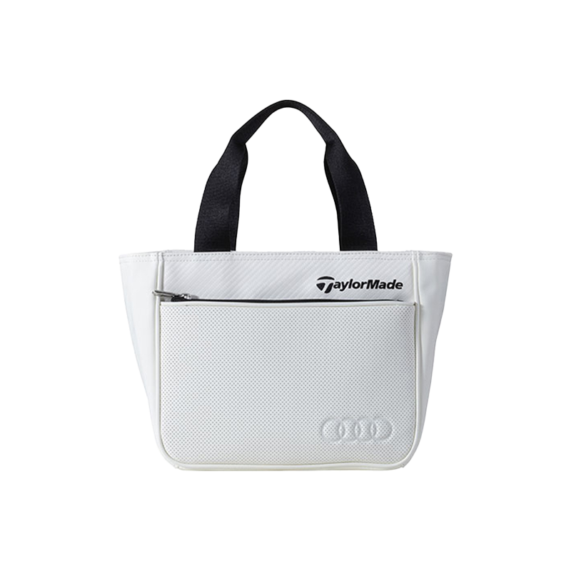 Audi × テーラーメイド ラウンドトートバッグ（ホワイト） | ゴルフ
