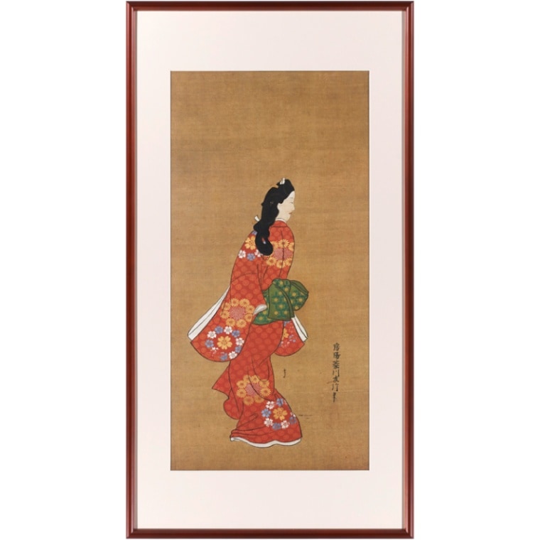 額装〈見返り美人図〉菱川師宣京都便利堂オンラインショップ