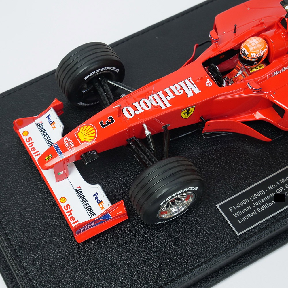 TOPMARQUES 1/18 フェラーリ F2000 2000 日本GPウィナー #3 M
