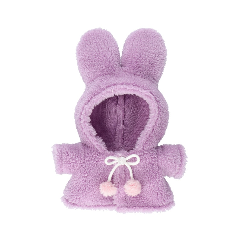 Flower Miffy 着せかえお洋服ほわもこケープ コットンツリーパープル