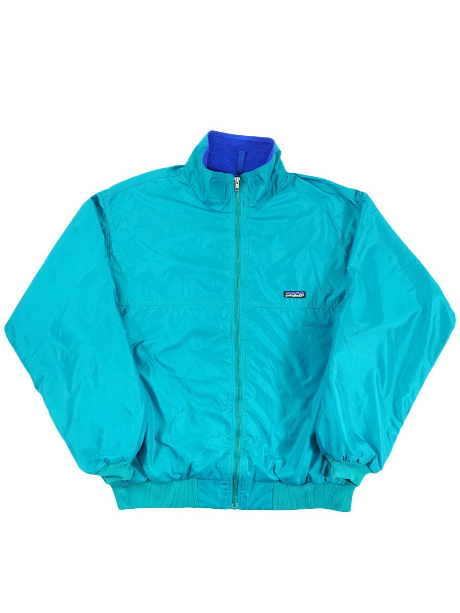 91's パタゴニア シェルドシンチラジャケット エメラルドグリーン 表記