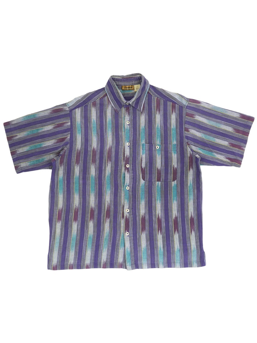93's パタゴニア A/Cマドラスシャツ ブレイデッドイカット/パープル