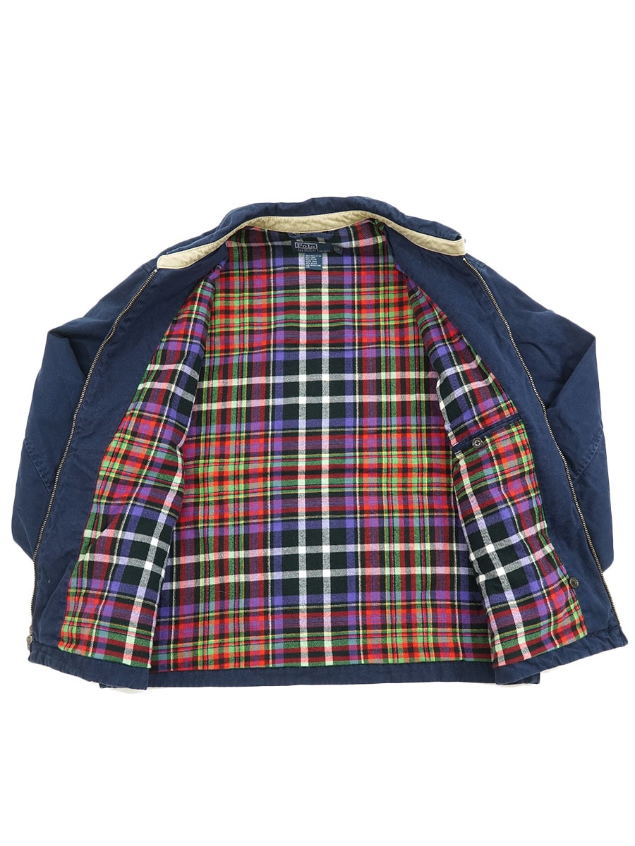 ラルフローレン スウィングトップ ネイビー 表記(L) 裏チェック | SOLD