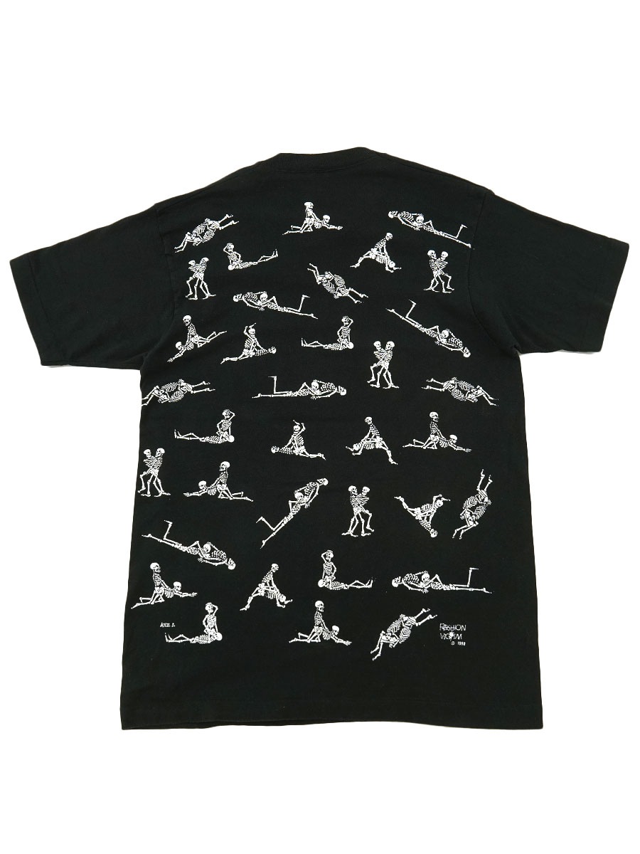 90's FRUIT OF THE LOOM スカル48手 Tシャツ 表記(L) USA製 | すべての