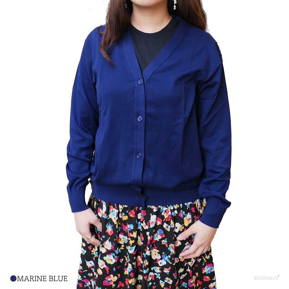 SALE／20%OFF】カーディガン ジョンスメドレー Vネック コモンフィット