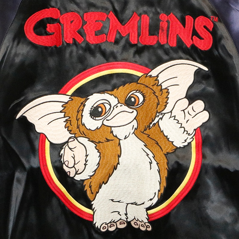 Gremlins グレムリン ギズモ 柄 刺繍 リバ－シブル スカジャン （ GRJK