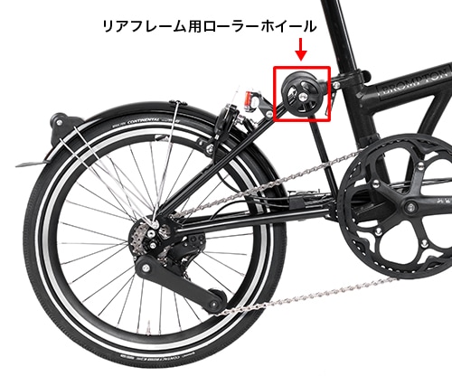 BROMPTON 純正品ホイール 前後セット フロントホイールスーパーライト