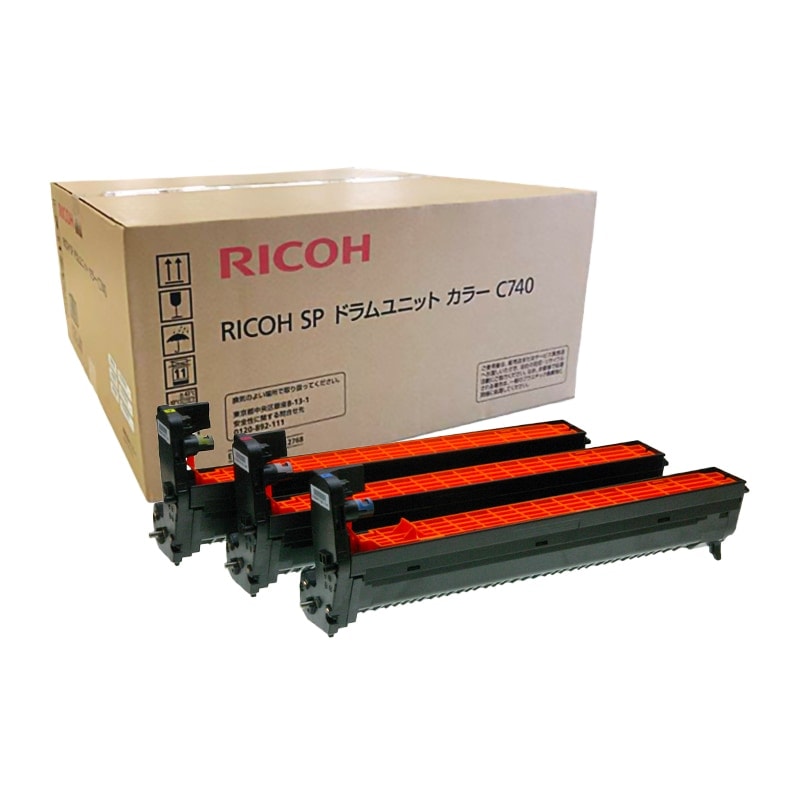 RICOH SP ドラムユニット C740（カラー用3本入り）リコー 純正