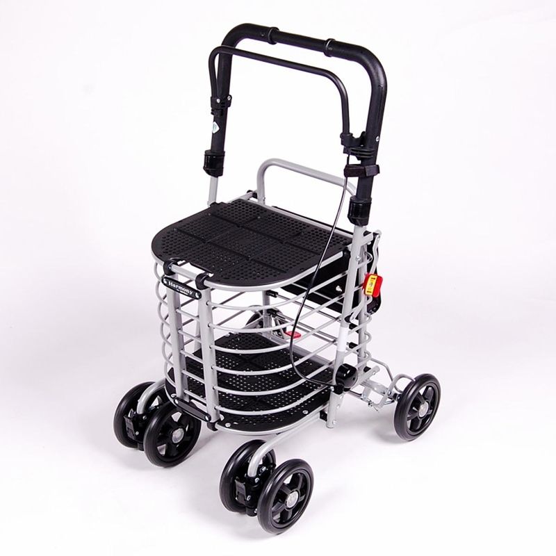 超売れ筋】サニーウォーカーAW-Ⅲ Bブラウン ｜ シルバーカー・歩行器