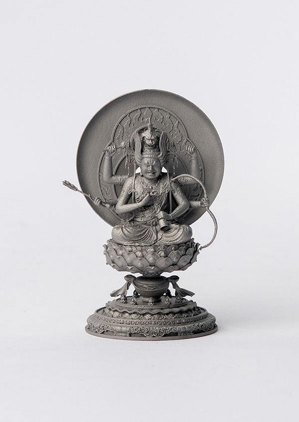 仏像】世界遺産 高野山 金剛三昧院 愛染明王像 | 金属製極小細密仏像