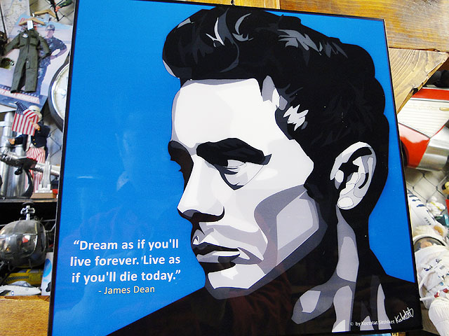ジェームス・ディーン ポップアートフレーム #013の通販・販売