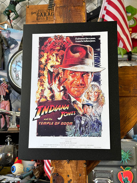 ハリウッドポスター #0019 映画 インディ・ジョーンズ 魔宮の伝説 劇場