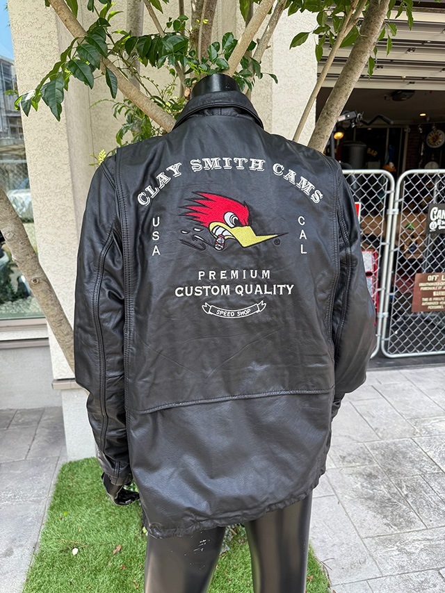 クレイスミス レザーコーチジャケット REALBLACK （カラーロゴ）の通販