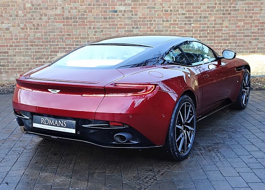 1/43 アストンマーチン 赤 黒 レッド ブラック Aston Martin DB 11