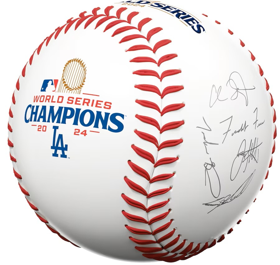 Rawlings社製 ロサンゼルス・ドジャース印刷サイン入り MLB 2024